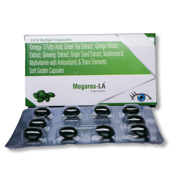 MEGARES-LA | Powerful Omega-3 Support for Enhanced Eye Health