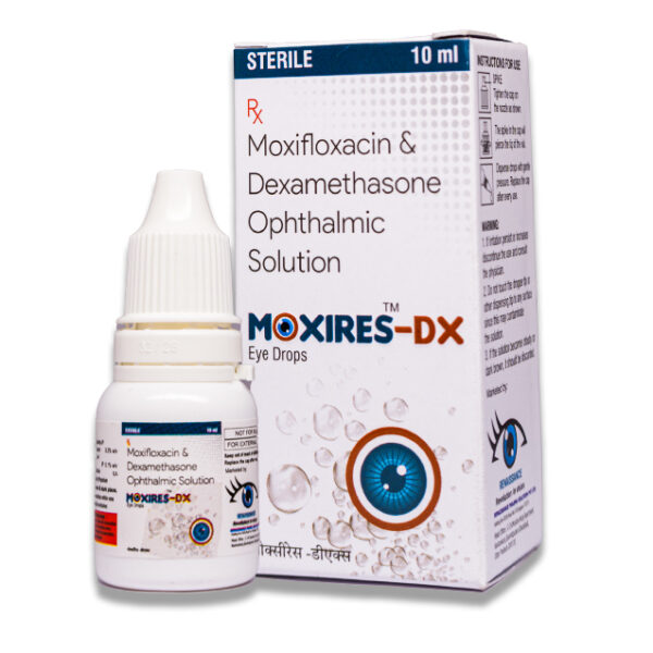MOXIRES-DX | Moxifloxacin & Dexamethasone Ophthalmic Solution